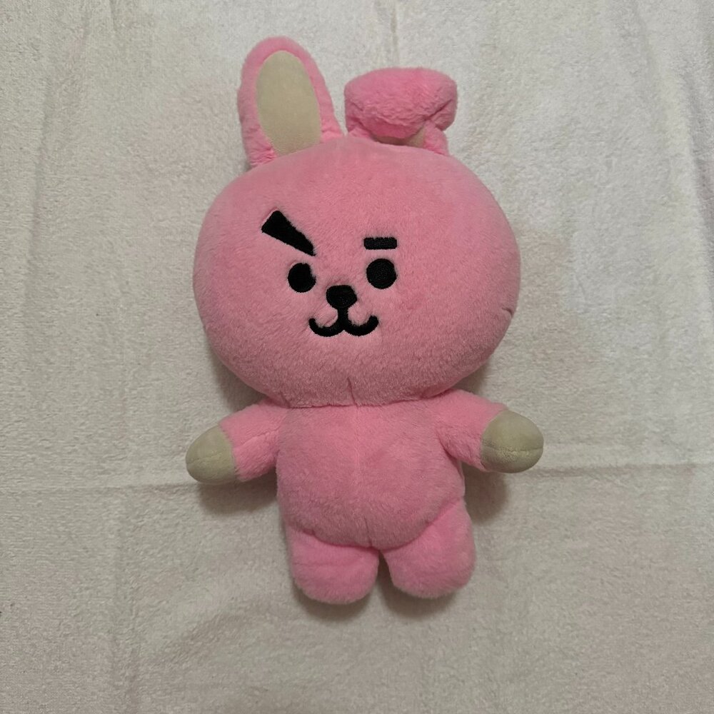 BT21 Cooky Standing Plush Doll, Pink